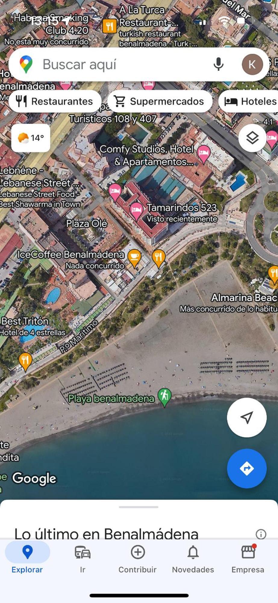 Apartmán Tamarindo 5 Benalmádena Exteriér fotografie